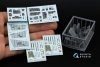Quinta Studio QD+48487 F-4C Phantom II 3D-Printed & coloured Interior on decal paper (Academy) (with 3D-printed resin parts) 1/48